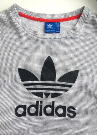 Стильный лонгслив кофта adidas оригинал свитшот р. m-l5 фото