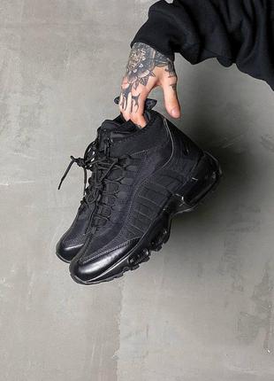 Кросівки nike air max 95 sneakerboot black