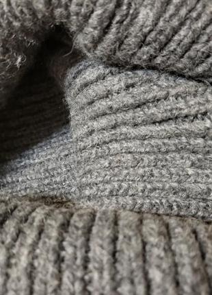 Пуловер вовна светр в смужку безрукавка шерстяной свитер жилет джемпер9 фото