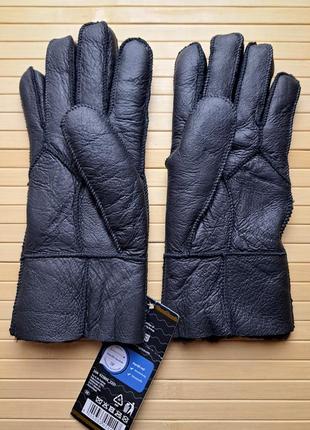 Кожаные перчатки на меху sansibar by lidl