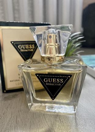 Guess seductive туалетная вода оригинал 30мл новые запакованные