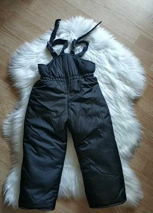 Зимовий комбінезон, напівкомбінезон, зимові теплі штани, на синтепоні6 фото
