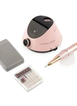 Фрезер для маникюра bucos nail drill x2 pro blush pink - 35 000 об/мин 65w3 фото