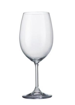 Набор бокалов для красного вина 6х450 мл bohemia sylvia klara 4s415 00000 450
