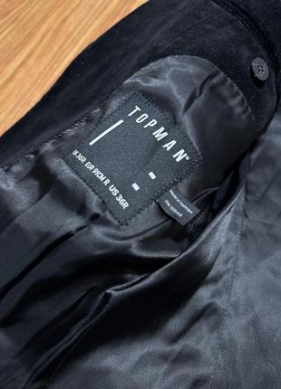 Пиджак велюровый плотный, держит форму5 фото