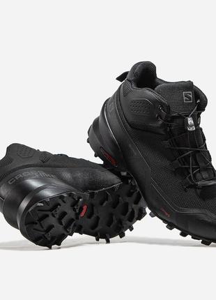 Зимние мужские ботинки salomon cross hike gore-tex новинка 20236 фото