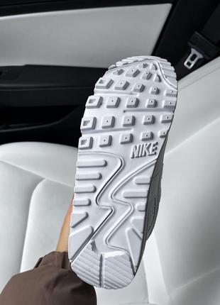 Кросівки жіночі / чоловічі білі nike air max 90 white6 фото