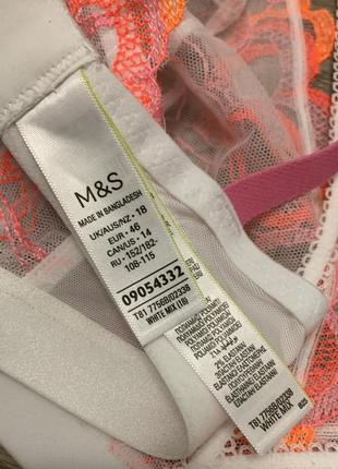 Бюстгальтер/бралетт marks&amp;spencer (серия boutique) р. 18/46/3xl9 фото