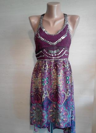 Літній сарафан плаття в стилі бохо