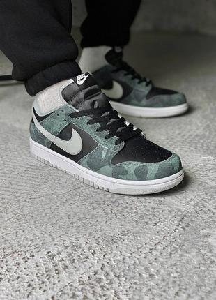 Кросівки nike sb dunk low premium black grey4 фото