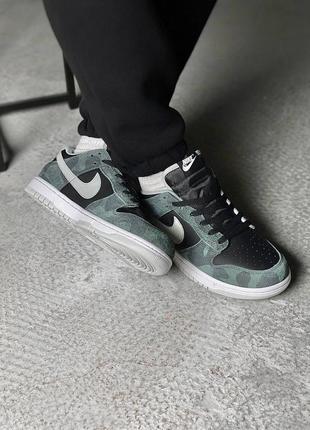 Кросівки nike sb dunk low premium black grey3 фото