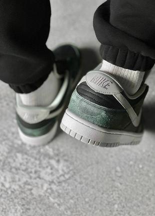 Кросівки nike sb dunk low premium black grey5 фото
