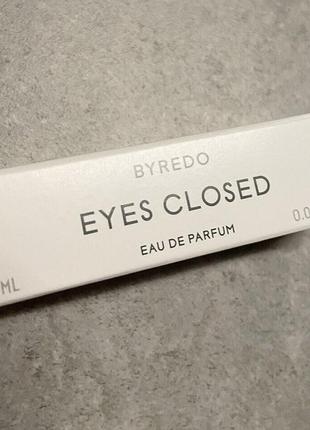 Byredo eyes closed💥отливант распив аромата цена за 1мл5 фото