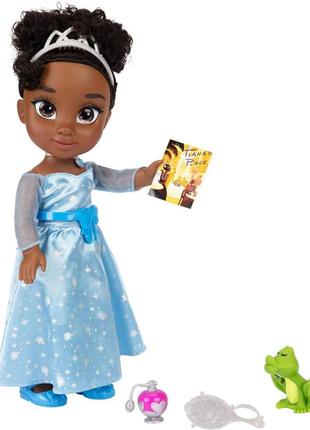 Большая поющая кукла тиана 35 см "принцесса и жаба" disney princess tiana jakks5 фото