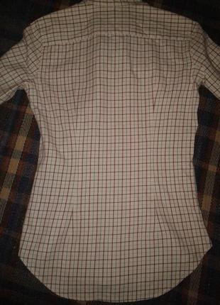 Рубашка в полоску-клетку ralph lauren sport2 фото