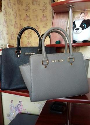 Брендова сумка michael kors selma medium1 фото