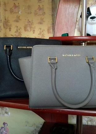 Брендова сумка michael kors selma medium3 фото