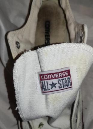 Kеды кеди converse all star мужские белые легкие