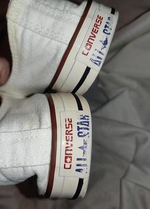 Kеды кеди converse all star мужские белые легкие