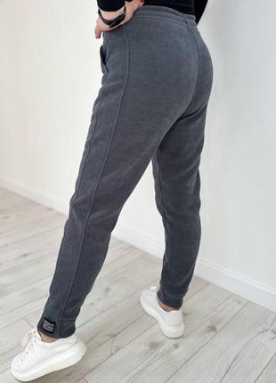 Жіночі теплі спортивні штани брюки  58/3 /43 вельвет  на флісі  (50,52,54,56,58  великі розміри батал)