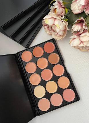 Консилер коректор + кисть палетка набір консилер корректор палитра probeauty