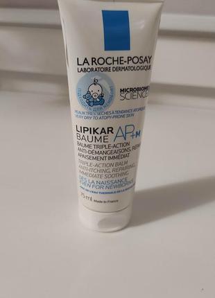 La roche-posay lipikar крем гель lipikar syndet ap+, бальзам lipikar baume ap+m суха шкіра, атопія ля рош5 фото