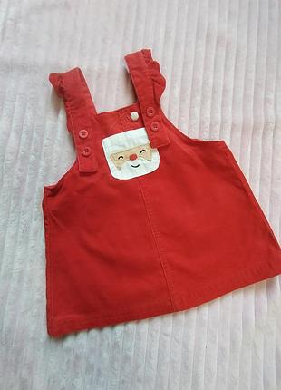 Сарафанчик санта 🎅  carters