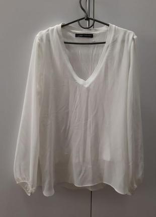 Рубашка шифоновая zara