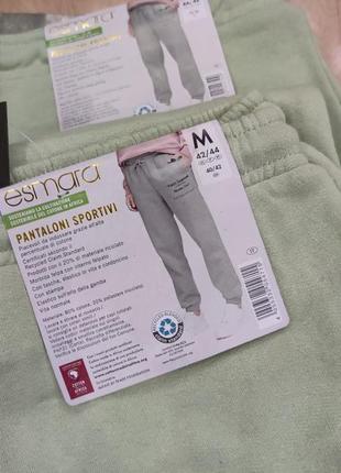 Жіночі теплі штани esmara, розмір m(40/42), l(44/46), м'ятний8 фото