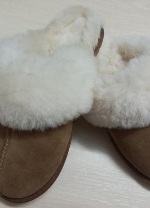 Тапочки домашние замш овчина жен.36-35 р.ugg австрии2 фото