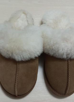 Тапочки домашние замш овчина жен.36-35 р.ugg австрии4 фото