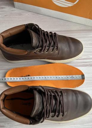 Timberland оригинальные кожаные чрезвычайно крутые ботинки7 фото