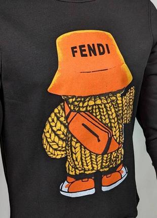 Свитшот в стиле fendi