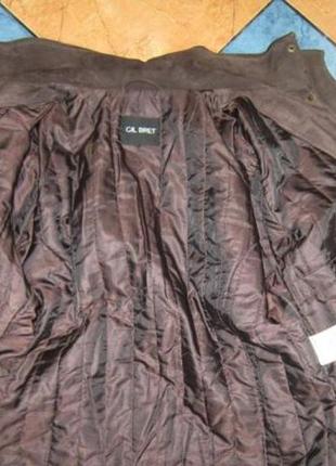 Оригинальная женская замшевая куртка gil bret. сша. лот 8574 фото
