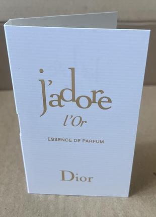 Christian dior j'adore l'or essence de parfum, 1ml1 фото