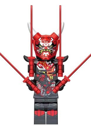 Фигурка человечек ниндзяго уличная гонка змей ninjago