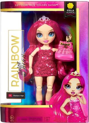 Лялька шарнірна рейнбоу стелла монро rainbow high stella monroe junior (583004)