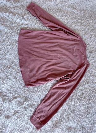 Нежная розовая пижама love to lounge в рубчик5 фото