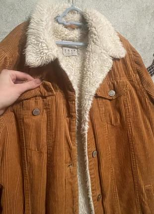 Утеплена джинсова куртка 🧥😍