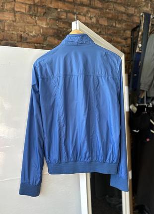 Дуже крута, оригінальна куртка бомбер woolrich blue 100% nylon4 фото