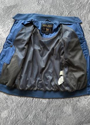 Дуже крута, оригінальна куртка бомбер woolrich blue 100% nylon7 фото