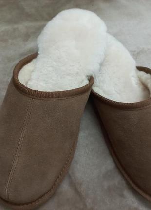 Тапочки фирменные замш овчина муж. 43р.ugg австрии2 фото