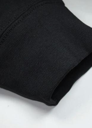 House cпортивна куртка спортивна кофта худі толстовка світшот ветрівка чорна трикотажна три нитка7 фото