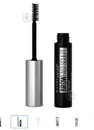 Нова гель туш для брів maybelline new york brow fast sculpt 10 clear 2,8 мл2 фото