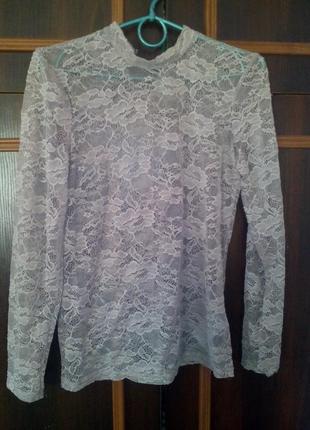 Кружевной гольф