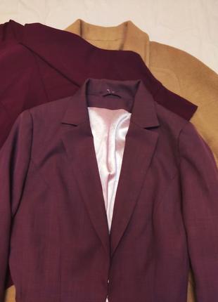 Пиджак жакет фиолетовый сливовый сиреневый классический деловой дороти перкинс2 фото