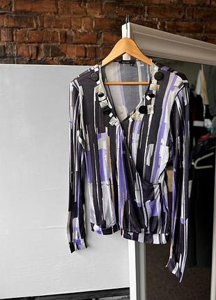 Marc aurel women’s premium avant garde printed top жіночий, преміальний топ