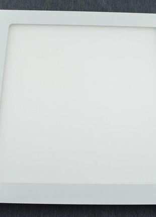 Led світильник вбудований 18вт 22,5 см 3000к