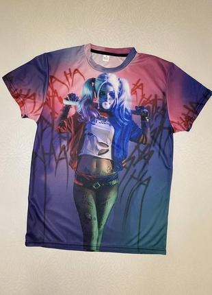 Футболка харлі квінн харлін квінзель харли квинн харлин квинзель куинн