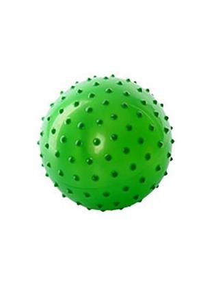 М'яч масажний ms 0022, 4 дюйми (зелений)1 фото